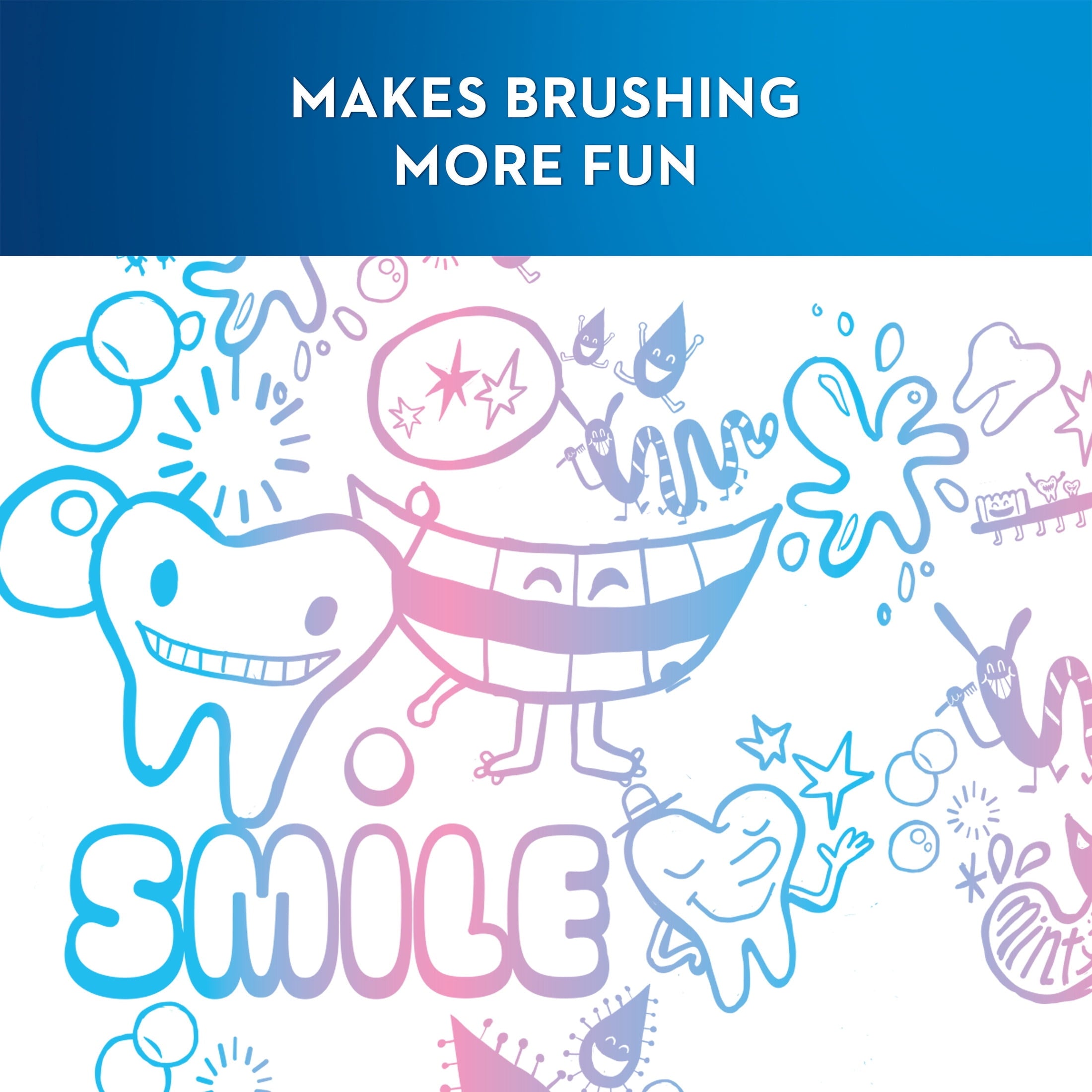 ‑B Kids Toothbrush, Kids Electric Toothbrush with Sensitive Compact Head and Timer, Ages 3+, Rechargeable