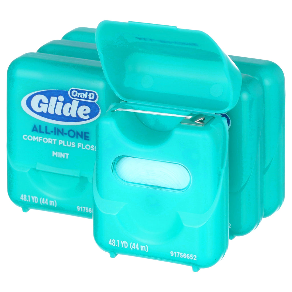 Glide All-in-One Dental Floss Brilliance Blast 44 m (Pack of 6)