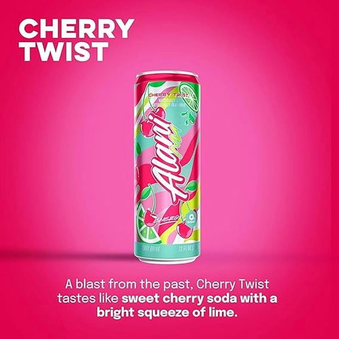 New  Energy Drinks, Cotton Candy, Winter Wonderland, Cherry Twist Variety Pack Sugar-Free, Low-Calorie, Energy Boost Drink 12 fl oz (Pack of 6)