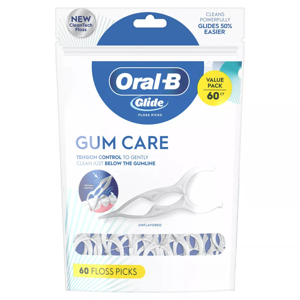 Glide Pro-Health Advanced Dental Floss Picks, 30 Ct