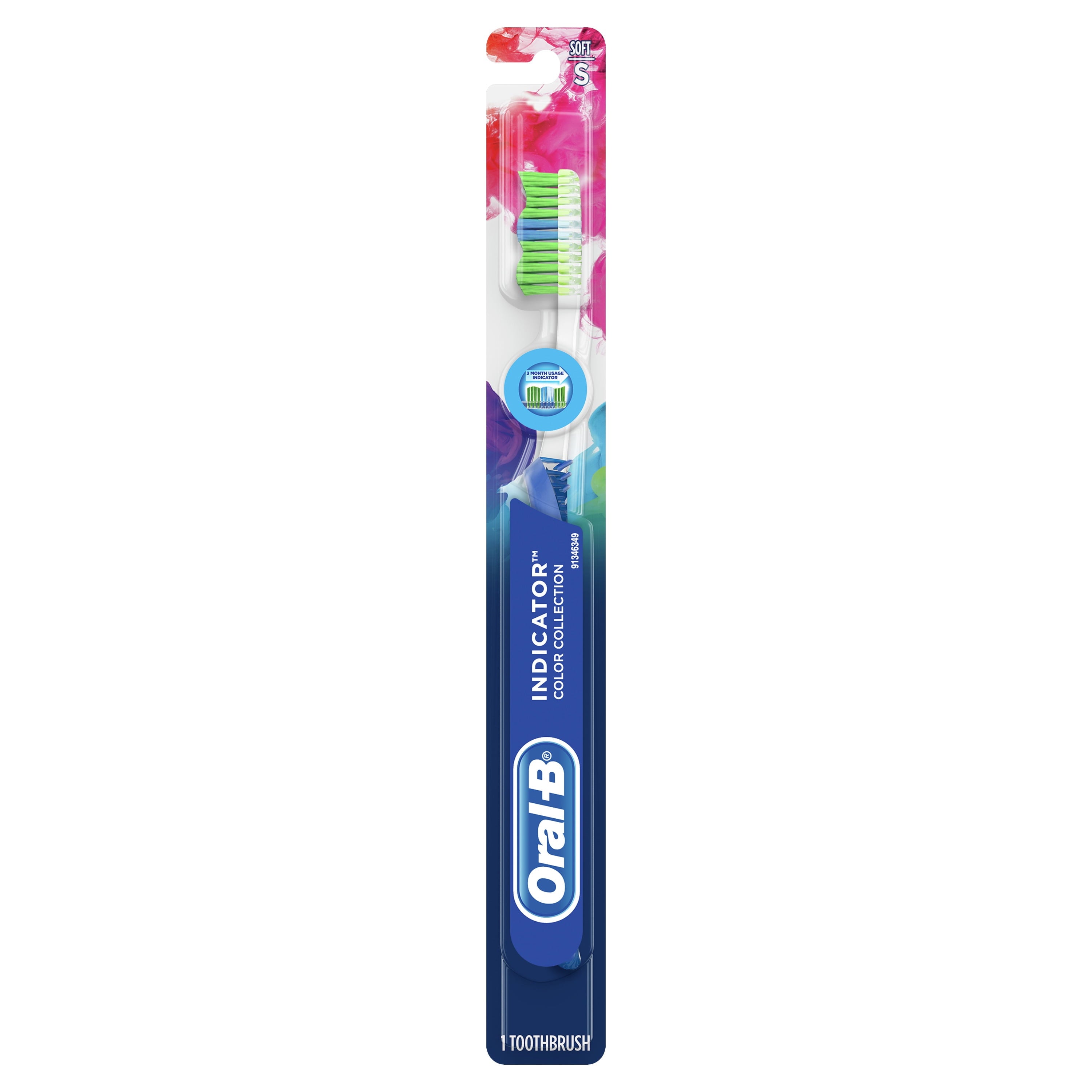 Indicator Contour Clean Toothbrush, Soft, 1 Count