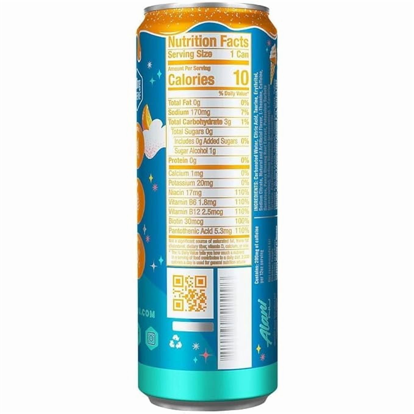 New  Energy Drinks Witches Brew, Dream Float, Hawaian Shaved Ice Variety Pack, Sugar-Free, Low-Calorie, 200mg Caffeine, Energy Boost Drink 12 fl oz (Pack of 6)