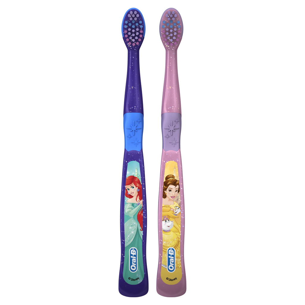 Manual Toothbrush featuring Princess Characters, 2 count