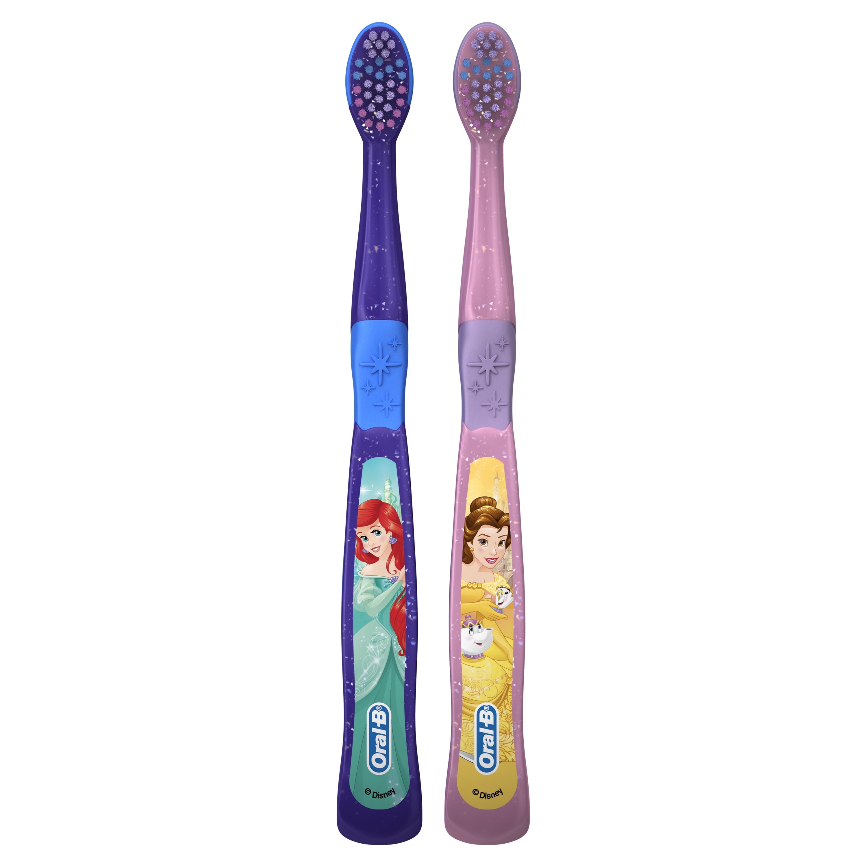 Manual Toothbrush featuring Princess Characters, 2 count