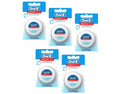 Essential Floss Unflavored Waxed 54 Yards (50m) - Pack of 5