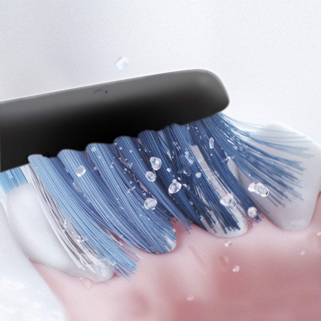 Clic Manual Toothbrush with Soft Replaceable Brush Head, C, for Adult &amp; Children 3+