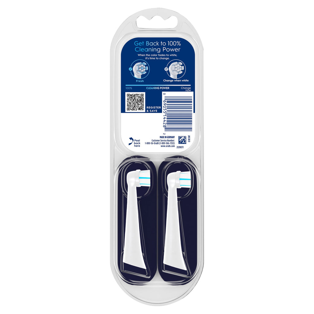 Toothbrush Heads, iO Gum &amp; Sensitive Replacement Heads, Electric Toothbrush Brush Heads, White, 6 Count