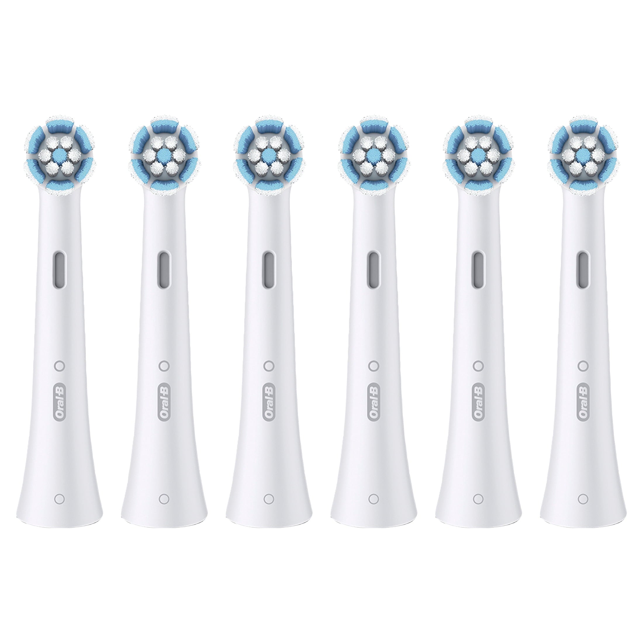 Toothbrush Heads, iO Gum &amp; Sensitive Replacement Heads, Electric Toothbrush Brush Heads, White, 6 Count