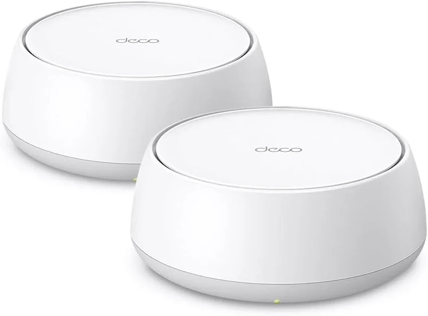Dual-band WiFi 7 networking system (Deco BE25) - Supports over 150 devices, 5GHz/2.4GHz frequency bands, 2.5Gbps ports, MLO technology, 4K-QAM function, home security protection system, universal compatibility (3 sets)