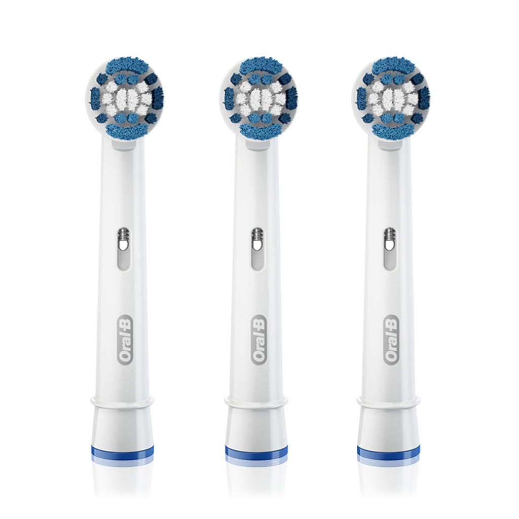 Toothbrush Heads, Precision Clean Electric Toothbrush Replacement Head, White, 4 Count