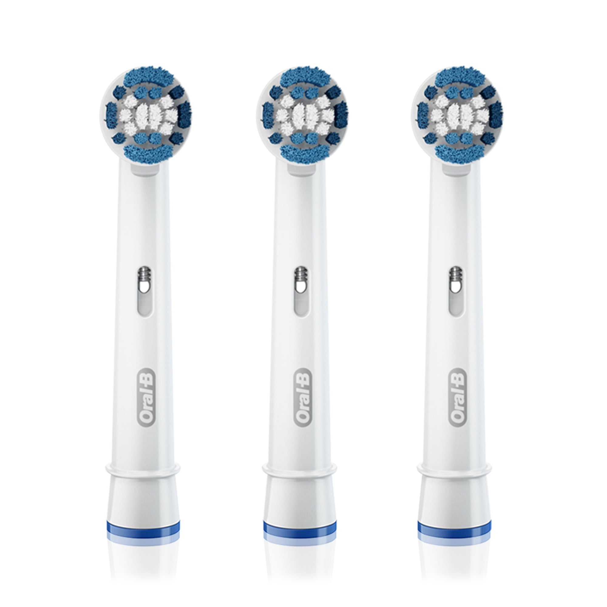 Toothbrush Heads, Precision Clean Electric Toothbrush Replacement Head, White, 4 Count