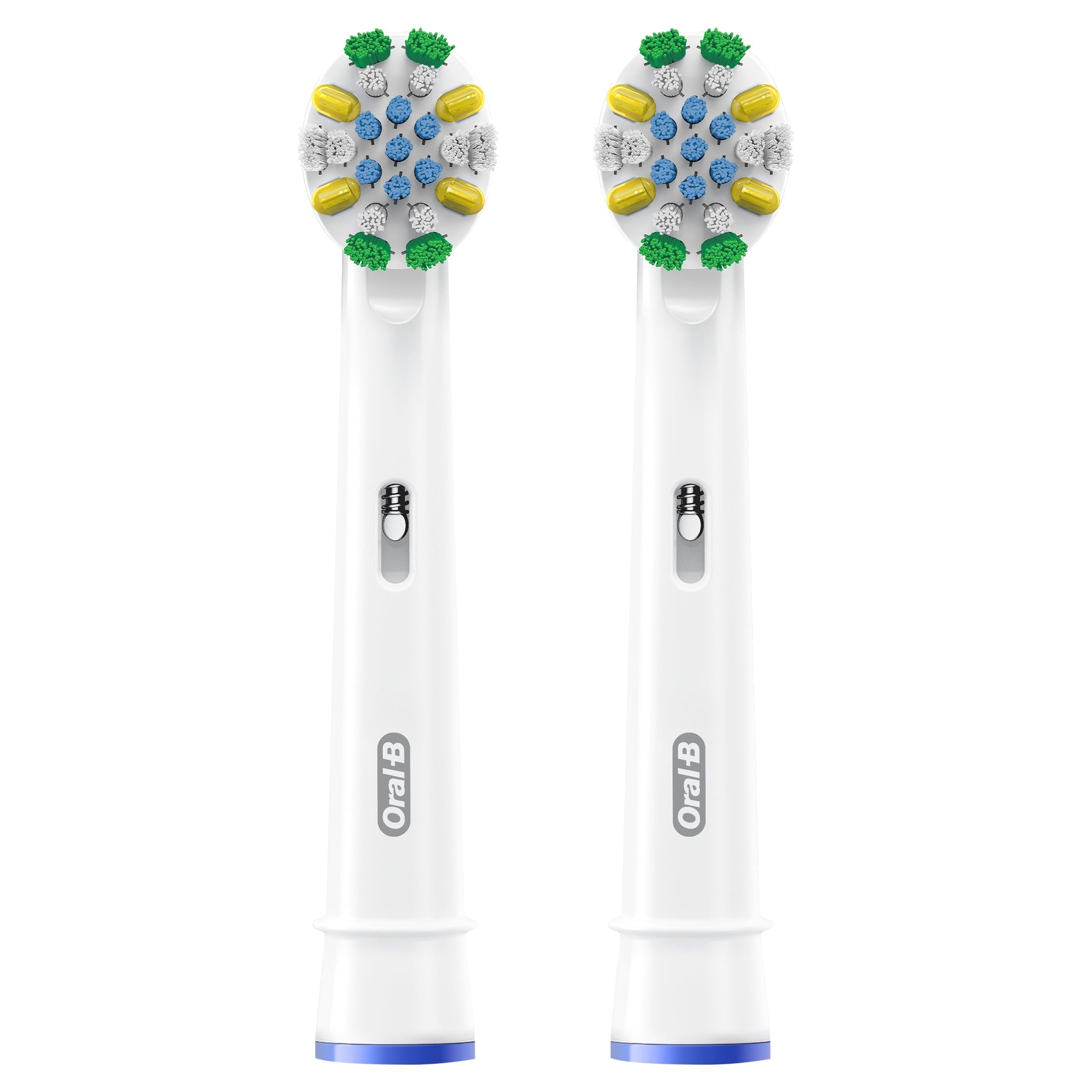 Toothbrush Heads, FlossAction X-Filament Replacement Brush Heads, 2 Count
