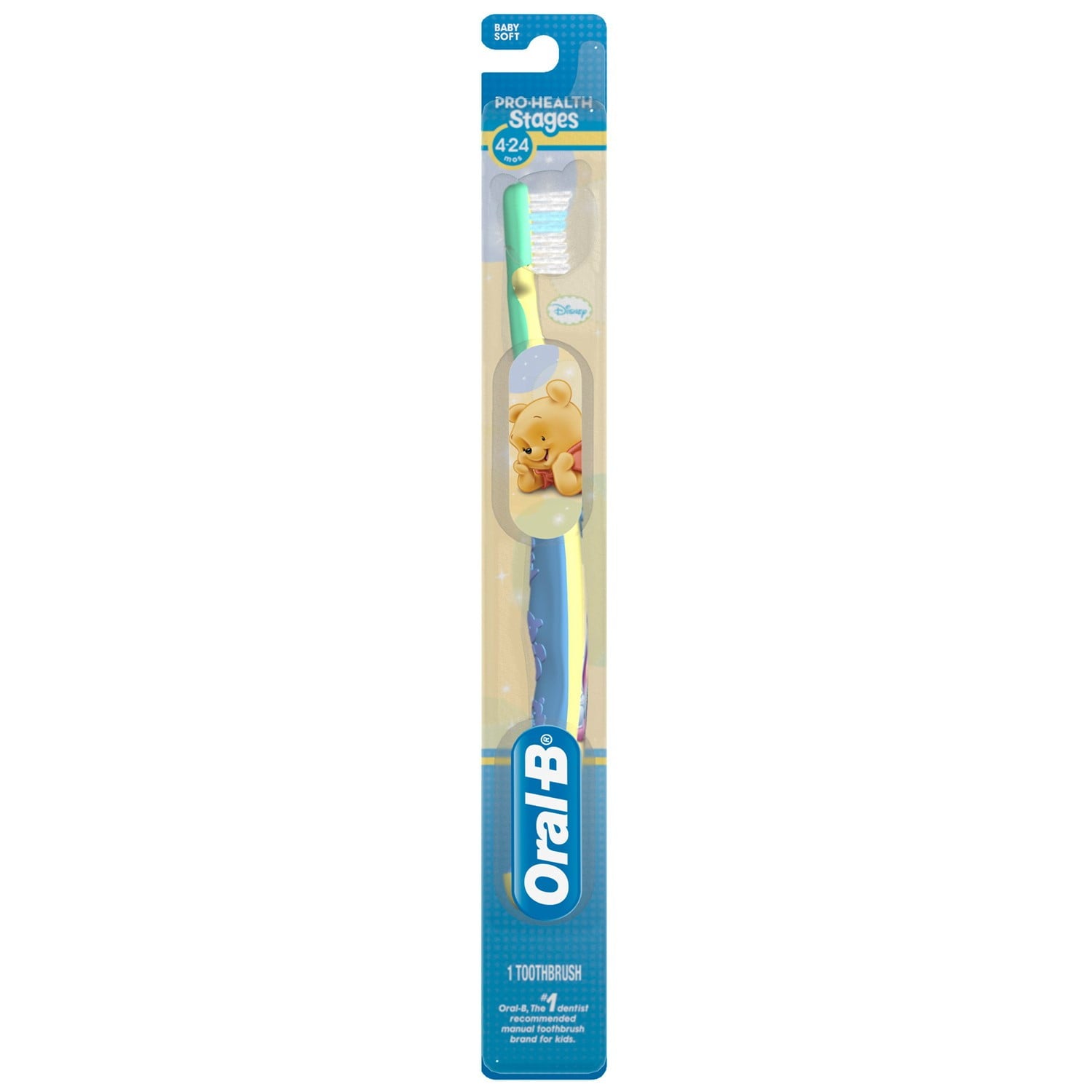 Pro-Health Kids Stages Winnie the Pooh Baby Toothbrush, Soft