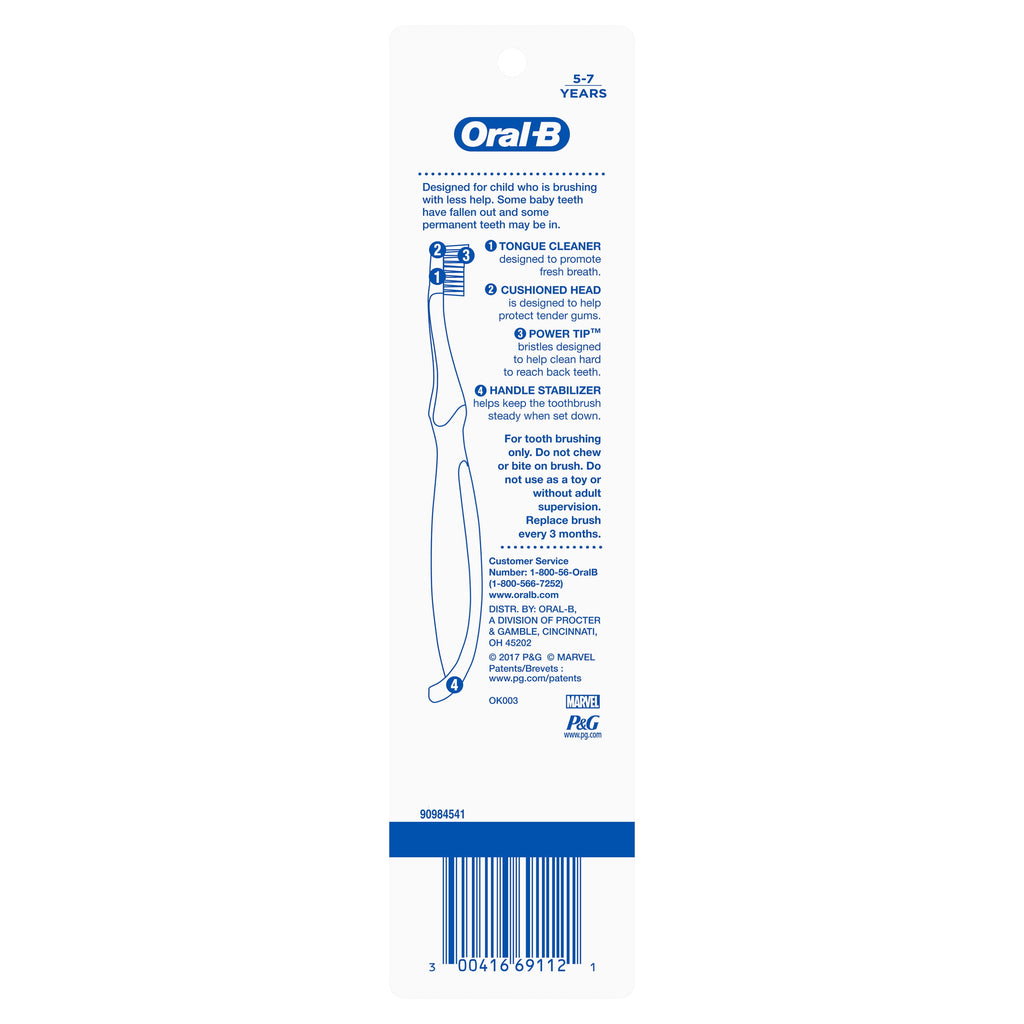 Manual Toothbrush featuring Avengers, 2 count