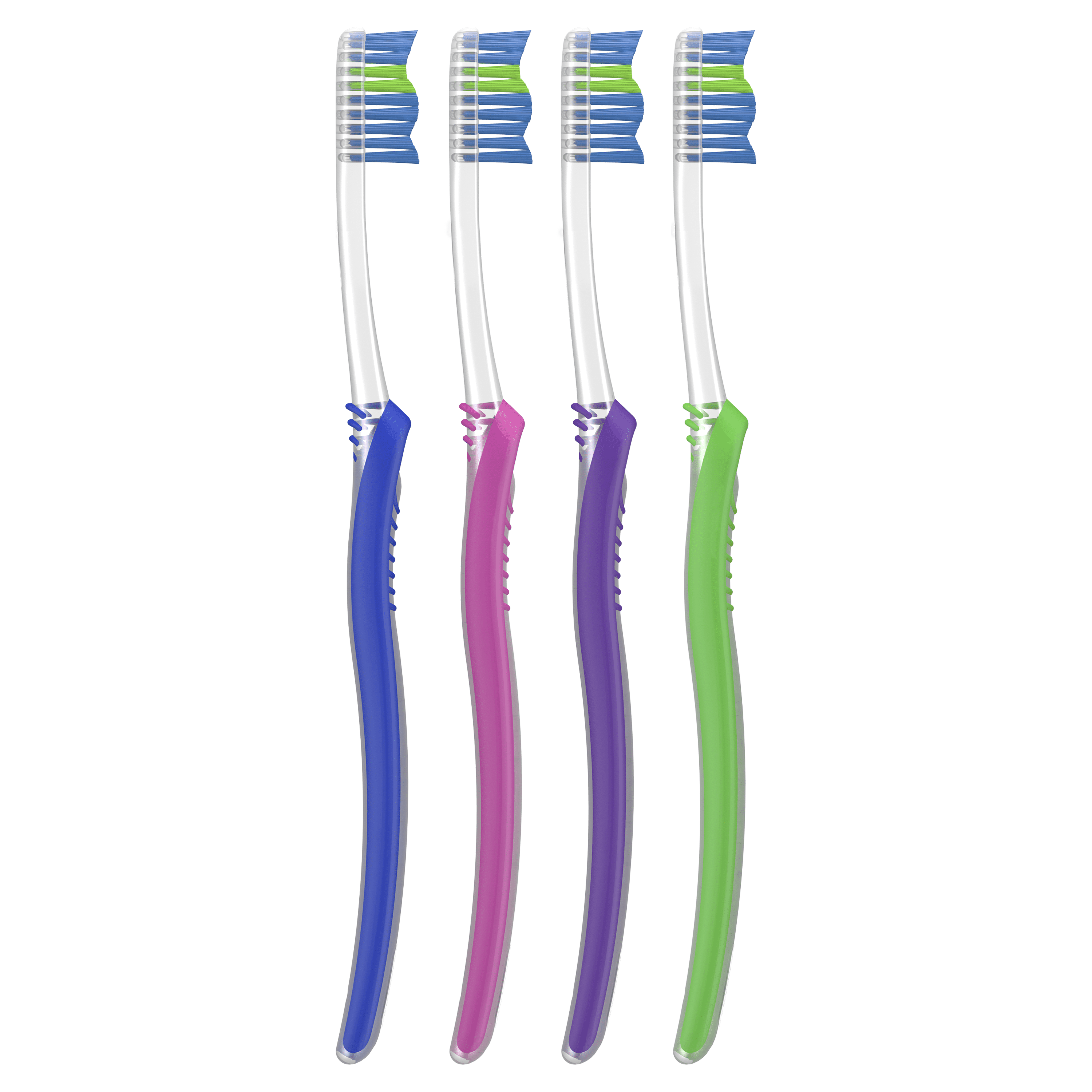 Indicator Color Collection Manual Toothbrush, Medium, 4 Count, for and Children 3+