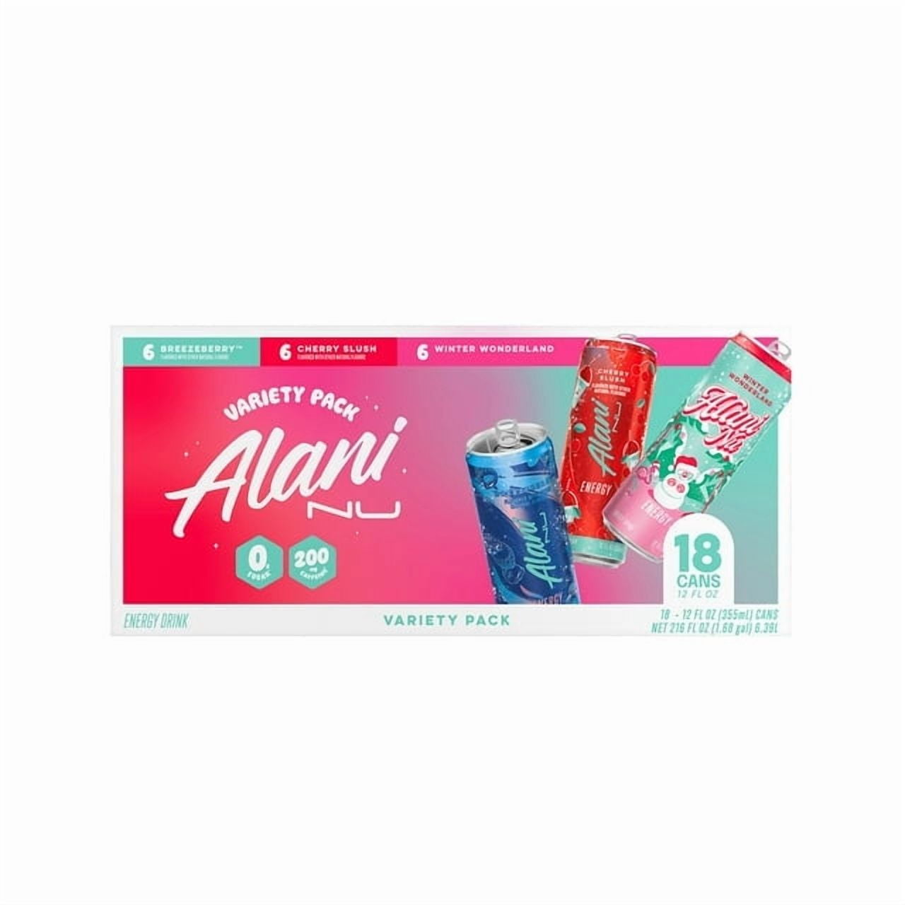 Energy Winter Variety Pack, 12 fl. oz., 18 pk.