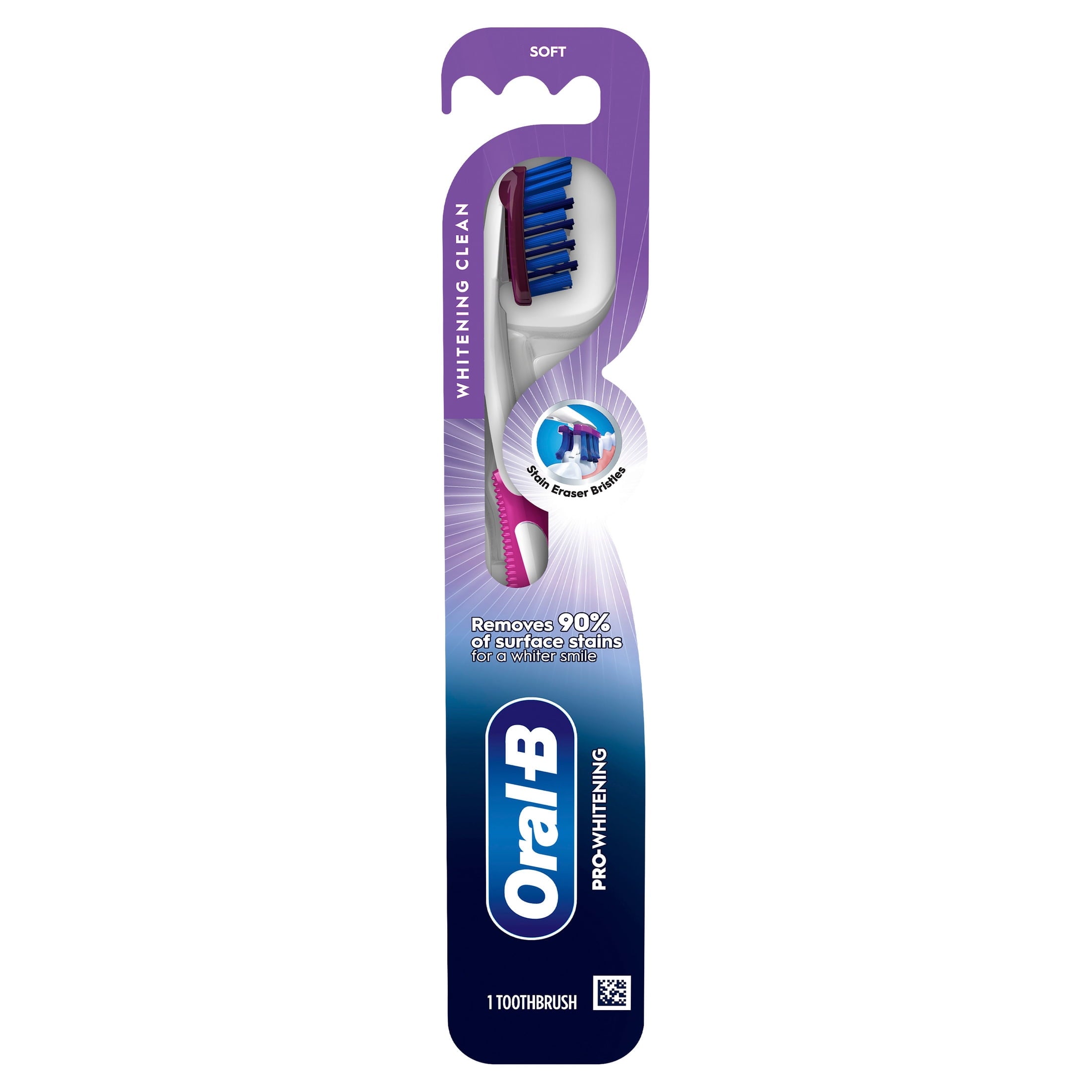 Toothbrush Pro Whitening, Soft, 1 Count