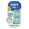 Glide Comfort Plus Floss, Mint, Twin Pack, 87.40 Yards