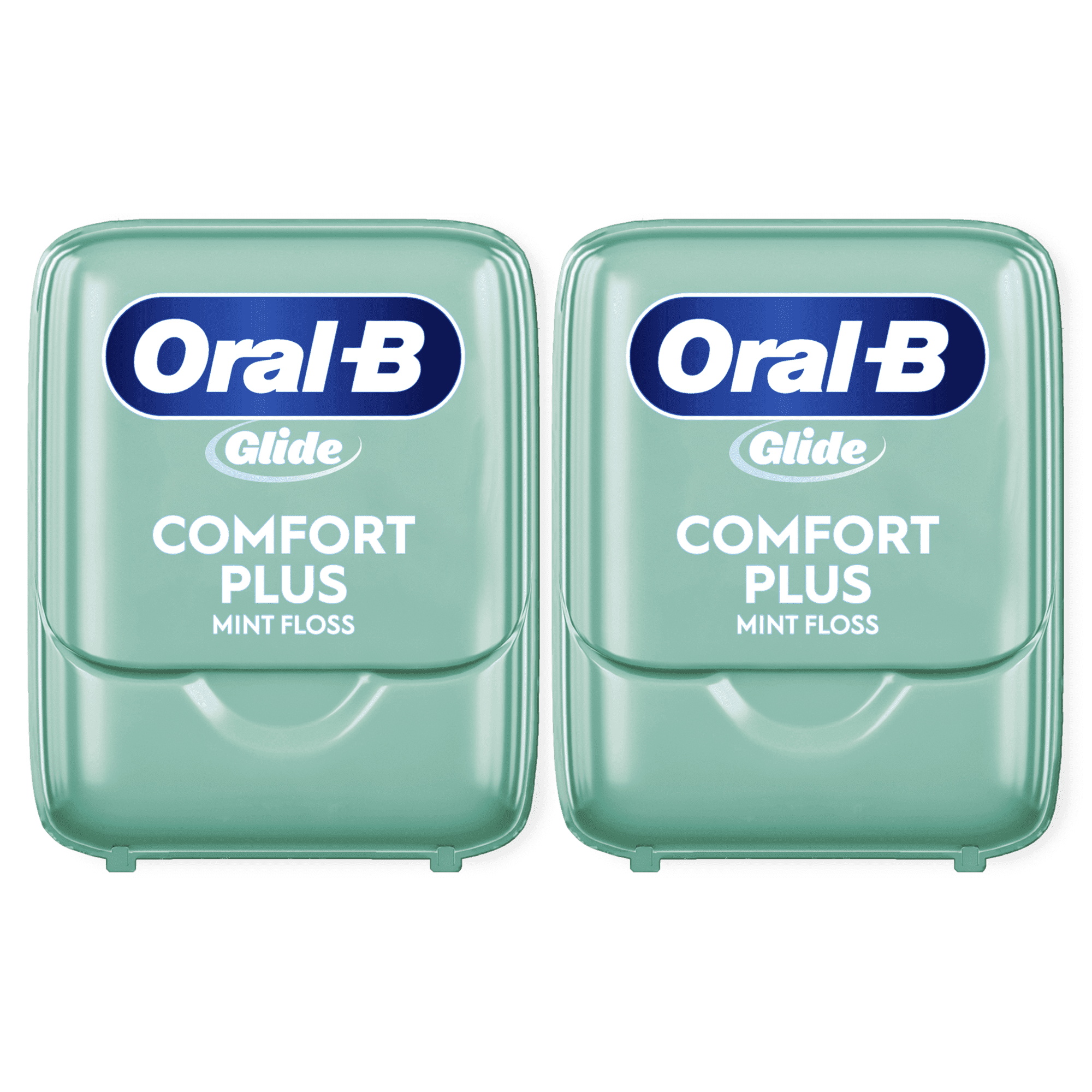 Glide Comfort Plus Floss, Mint, Twin Pack, 87.40 Yards