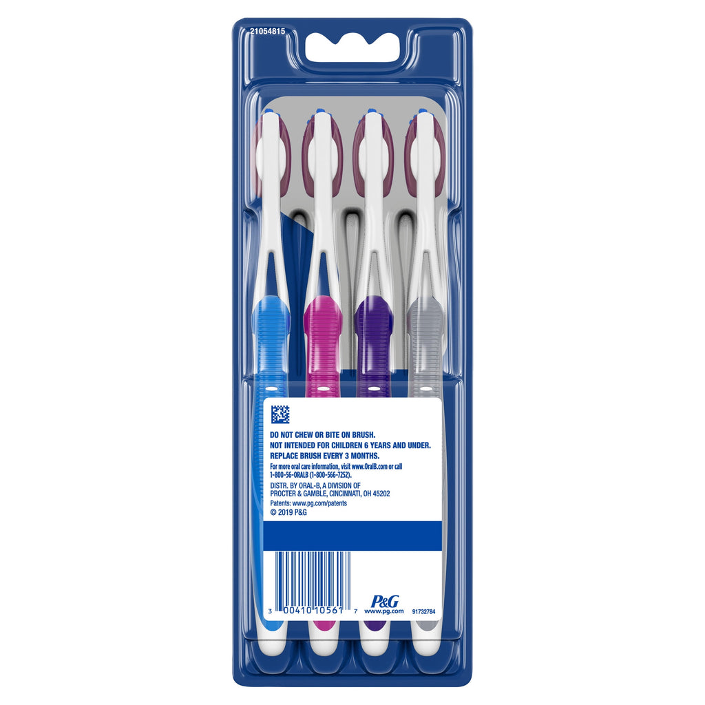 Toothbrush, Pro Whitening Toothbrushes, Soft, 4 Count