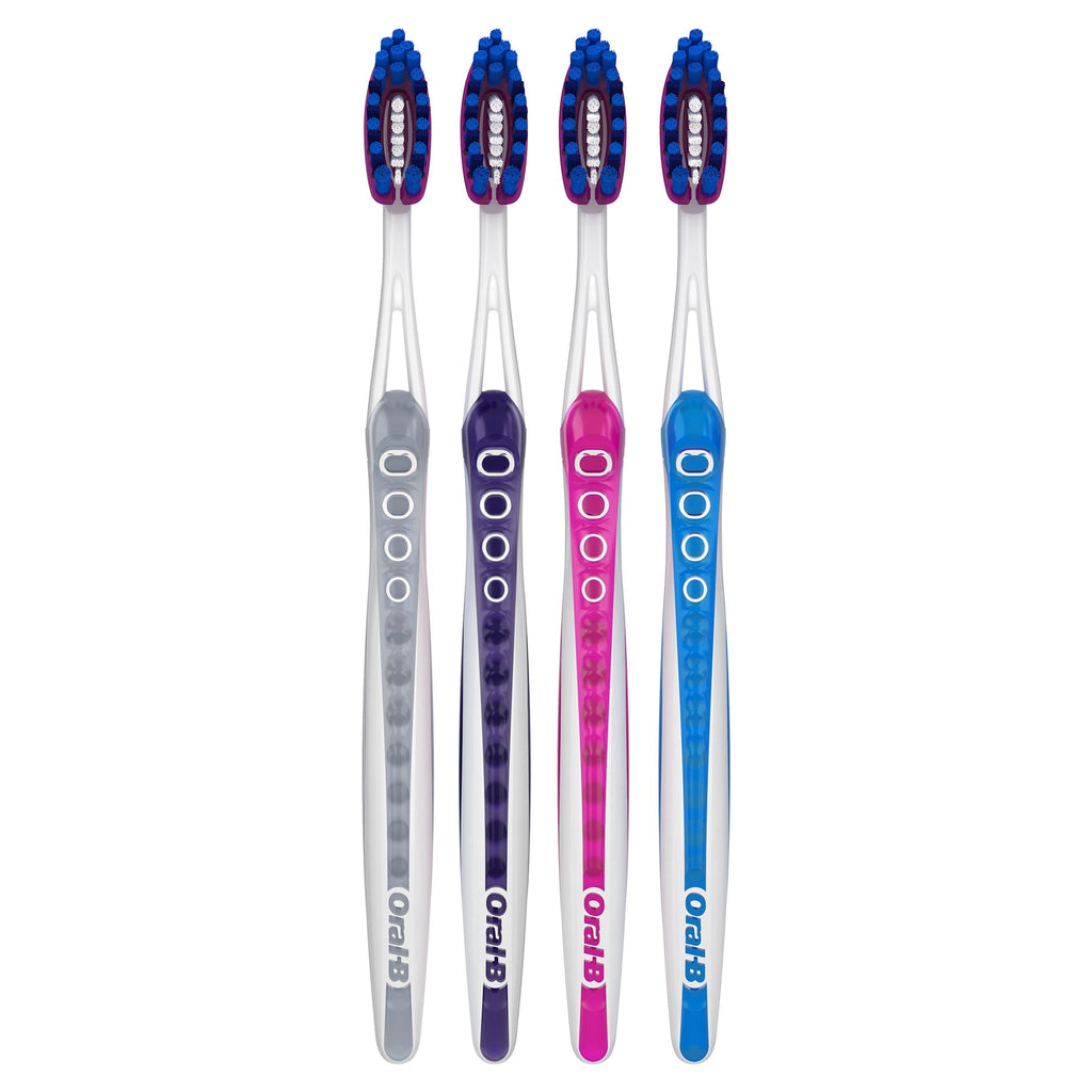 Toothbrush, Pro Whitening Toothbrushes, Soft, 4 Count