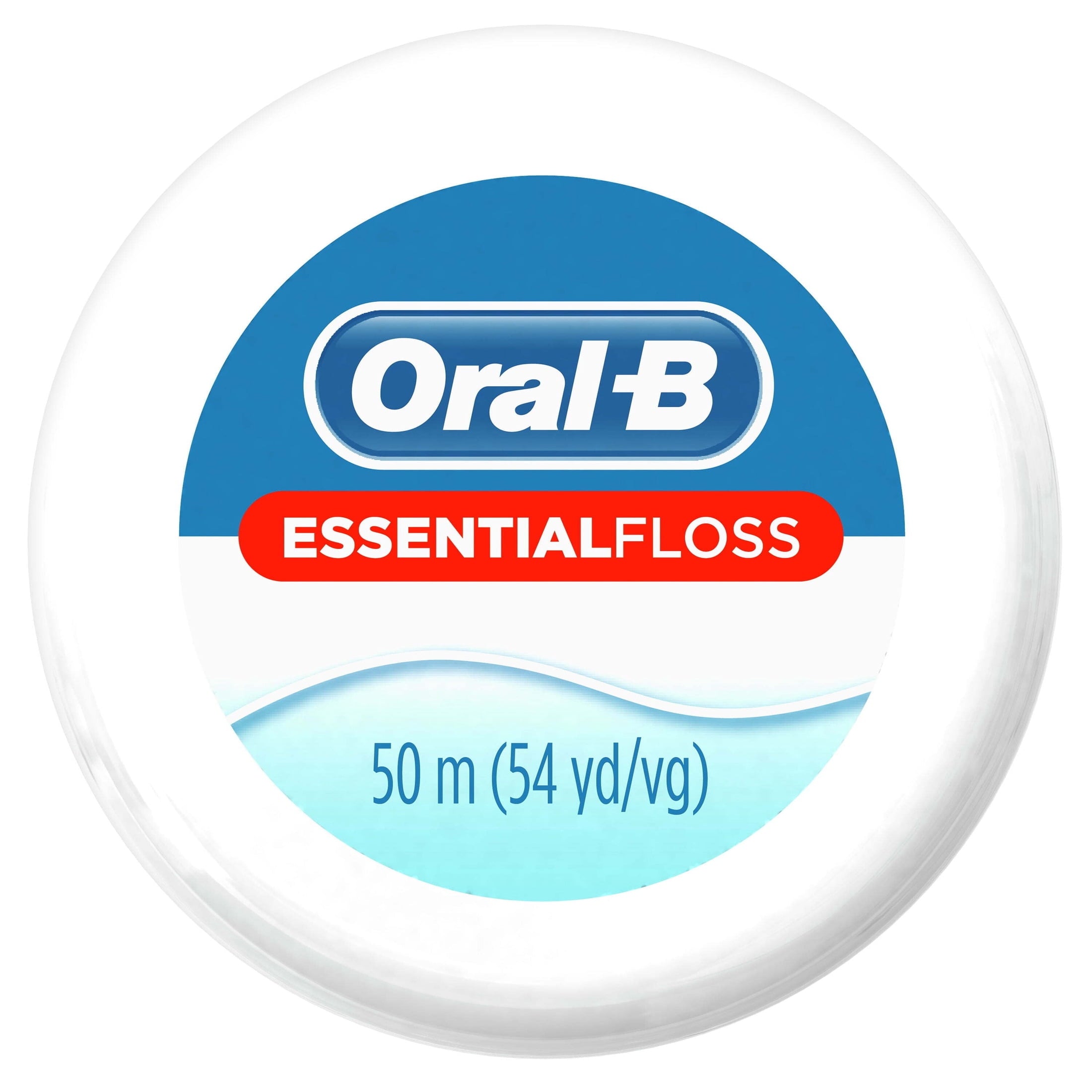 Floss, Essential Floss Mint Waxed Dental Floss, Cavity Defense, 50 m
