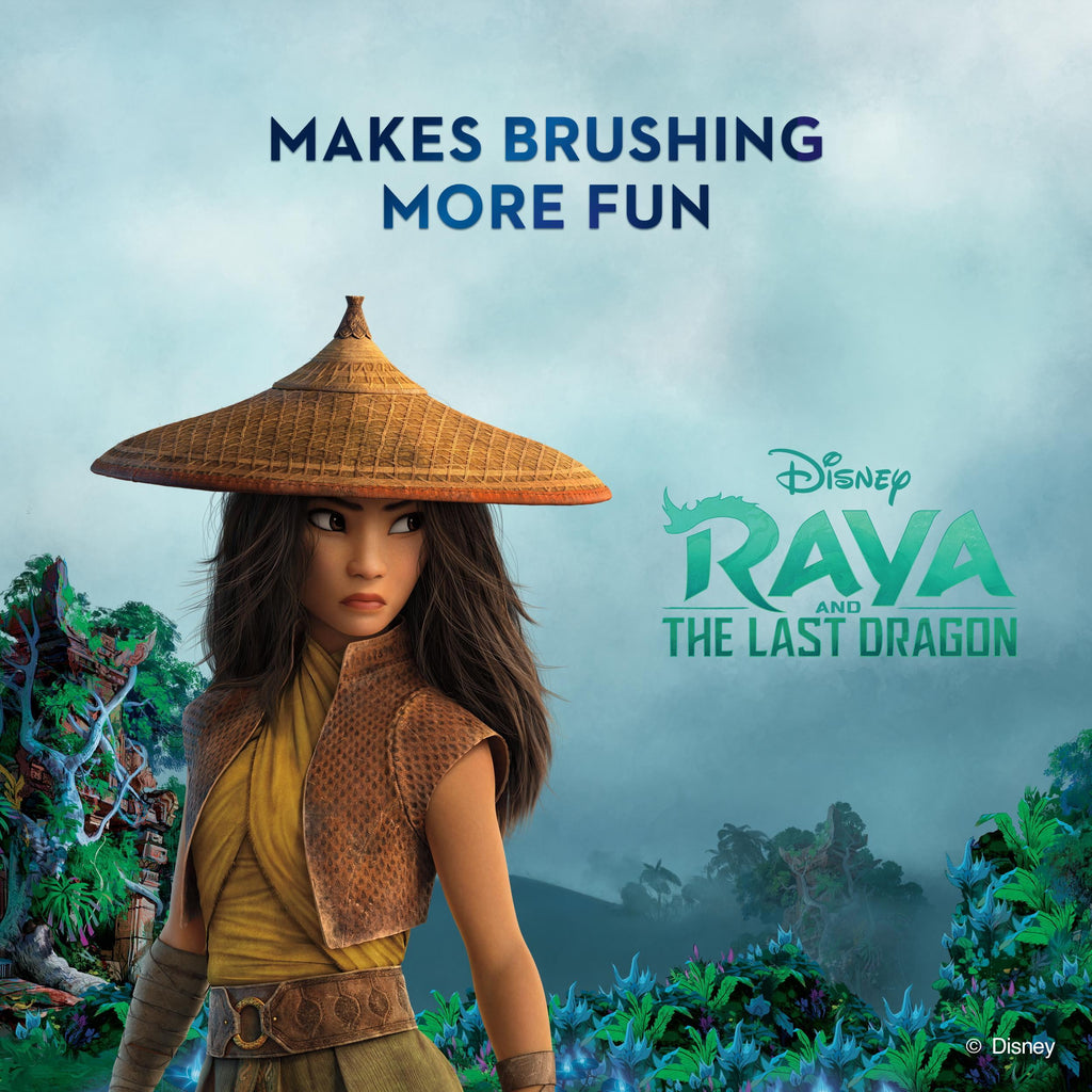 Kid's Raya &amp; the Last Dragon Battery Electric Toothbrush, Soft