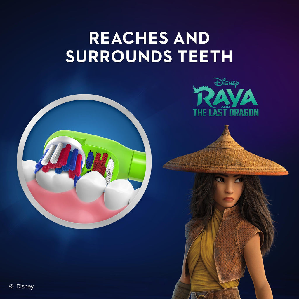Kid's Raya &amp; the Last Dragon Battery Electric Toothbrush, Soft