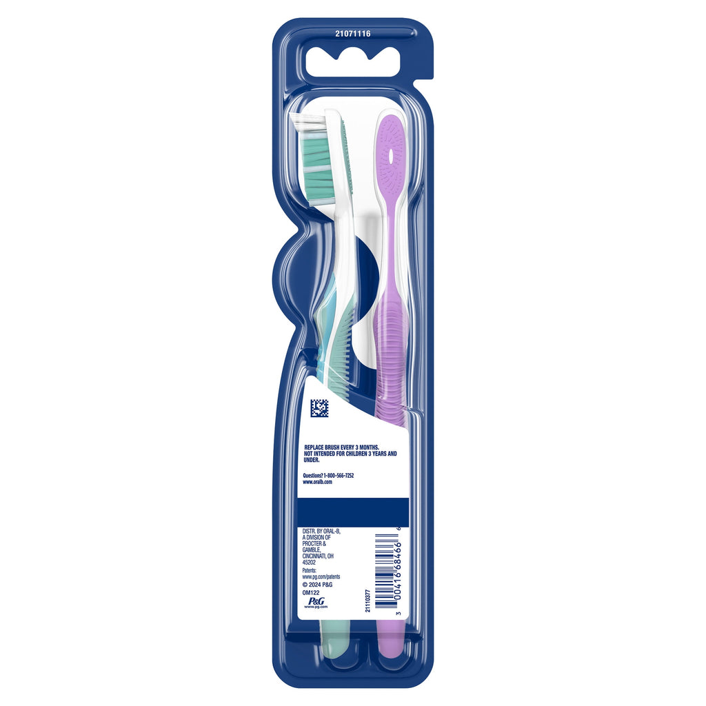 Toothbrush, Advanced Whitening Manual, Soft, 2 Count