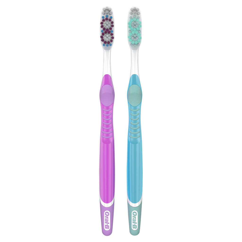 Toothbrush, Advanced Whitening Manual, Soft, 2 Count