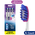 Toothbrush Pro Whitening, Medium, 4 Count