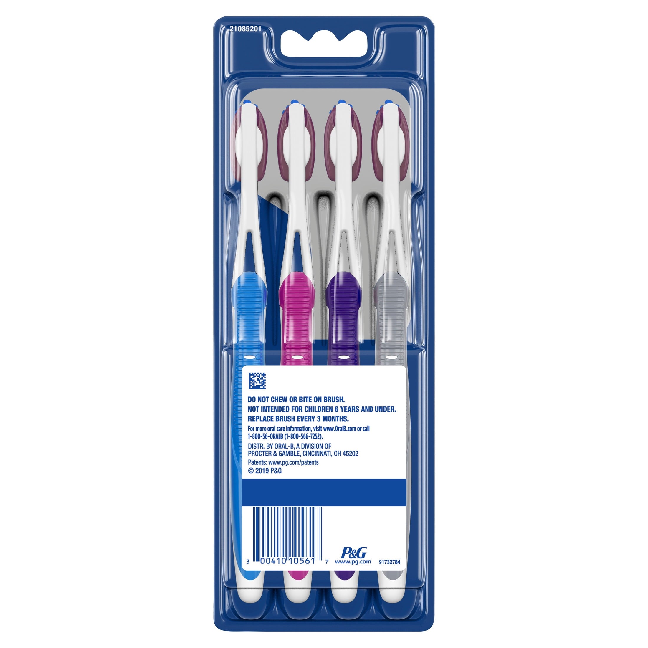 Toothbrush Pro Whitening, Medium, 4 Count