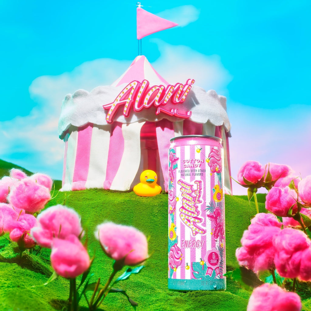 Energy Drink Cotton Candy 12oz (packof 6)