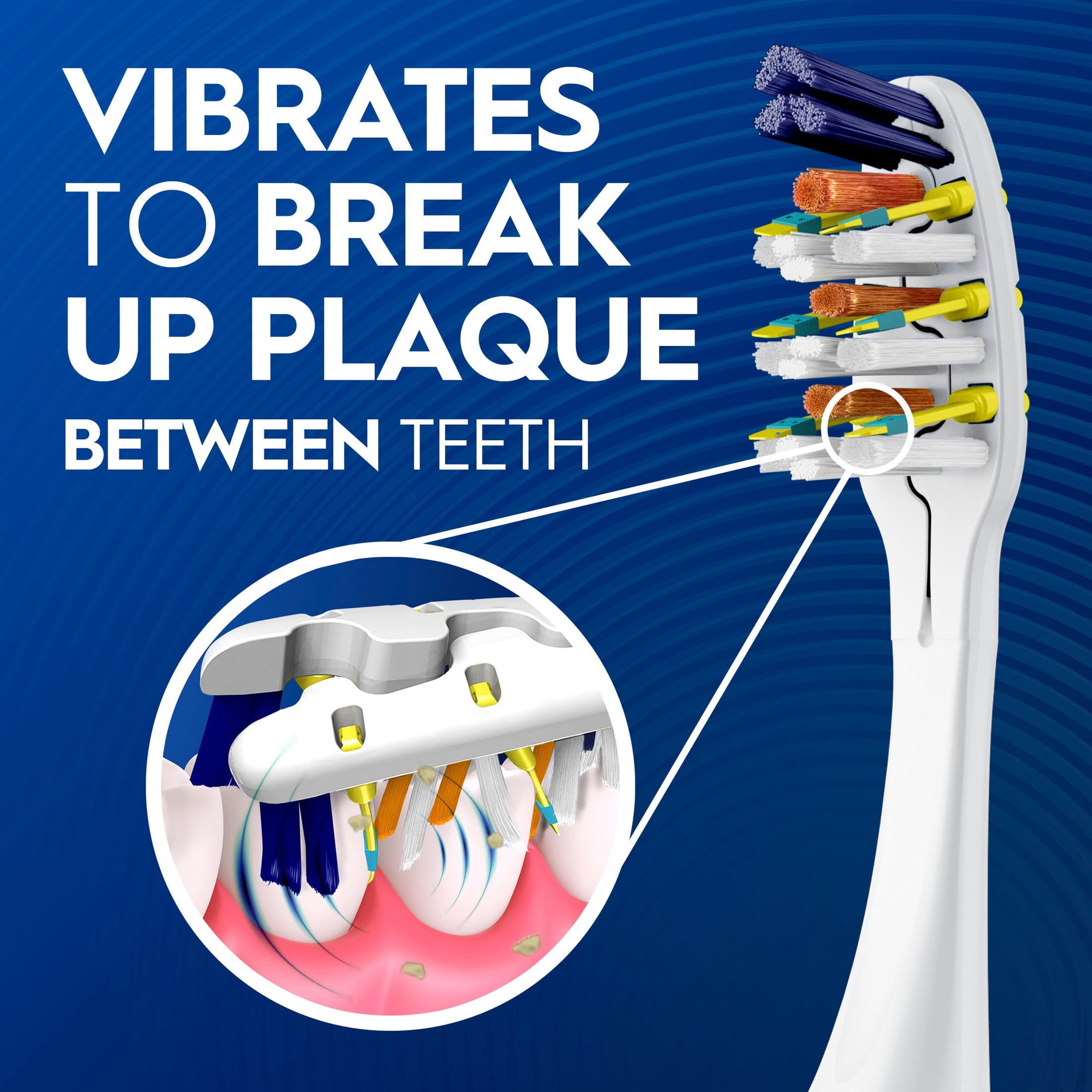 Toothbrush Pack, Expert Clean Pulsar Battery Powered Toothbrush, Medium, 2 Count