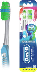 Indicator Color Collection Toothbrushes, Soft, 2 Count