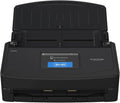 iX1600 Wireless or USB High-Speed Cloud Enabled Document, Photo & Receipt Scanner with Large Touchscreen and Auto Document Feeder for Mac or PC, 17 watts, Black