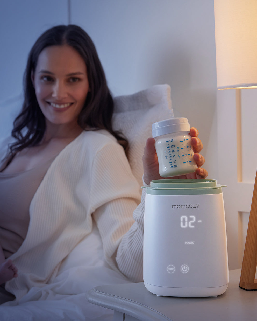 6-in-1 Fast Baby Bottle Warmer and 120 Count Breastmilk Storage Bags