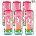 New  Energy Drinks Strawberry Sunrise Low - Calorie, Zero Suger, Energy Boost Drinks 12 oz (6 Pack)