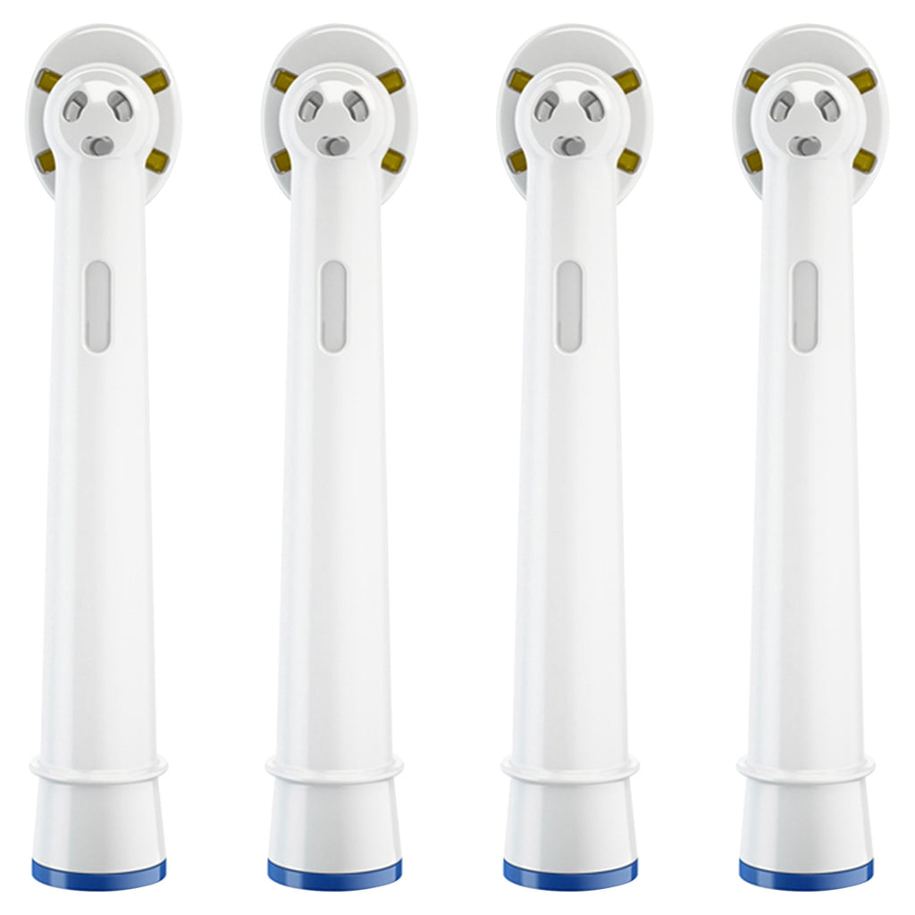‑B Toothbrush Heads, FlossActionX Electric Toothbrush Replacement Heads with X‑Filament, 4 Count