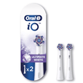 IO Ultimate White Electric Toothbrush Replacement Head. 2 pack