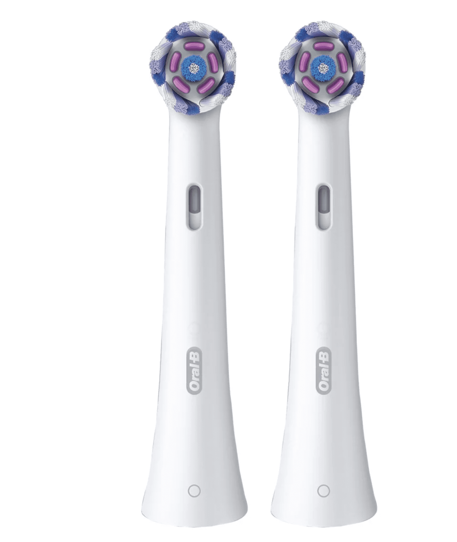 IO Ultimate White Electric Toothbrush Replacement Head. 2 pack