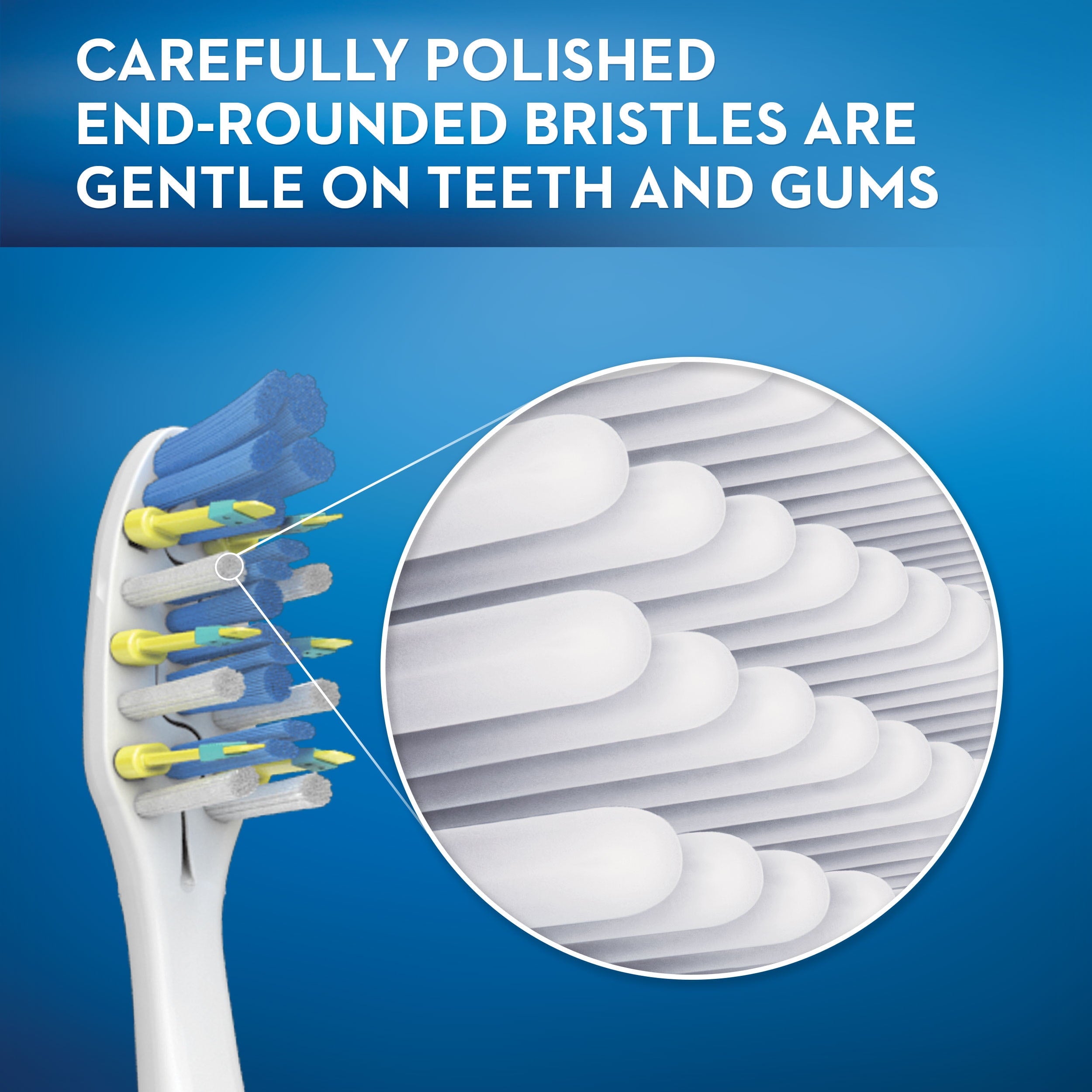 Battery Electric Toothbrush, Medium, 2 Ct