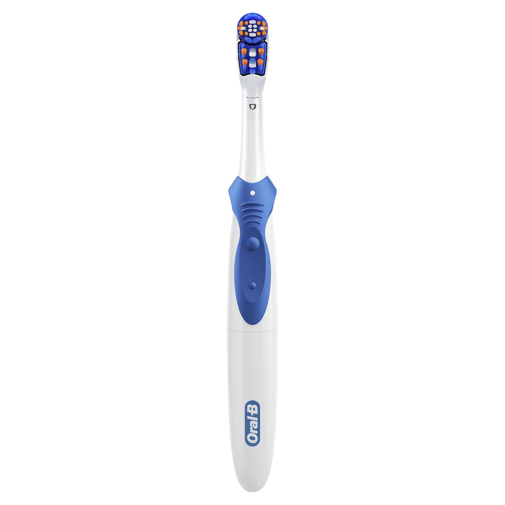 Toothbrush, 3D White Battery Toothbrush, 1 Count, Colors May Vary, for and Children 3+