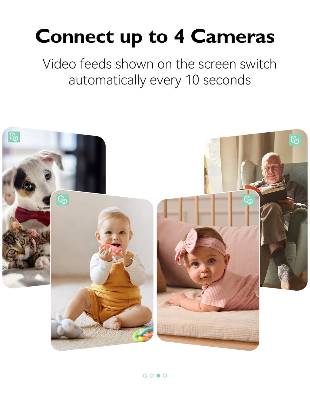 1080p Full HD Camera for Video Baby Monitor BM03
