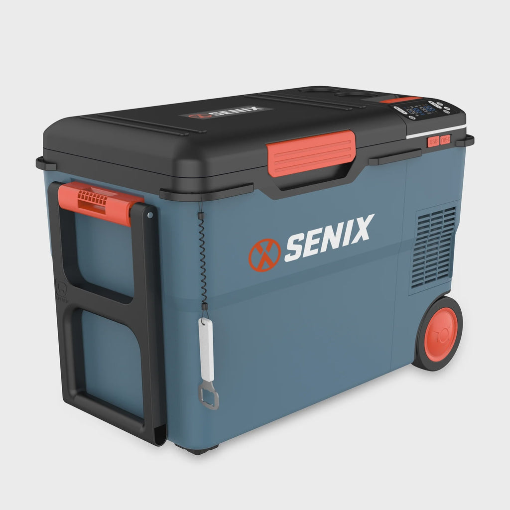 SENIX 26.4 Quart Portable Cooler/Warmer with Dual Mode Temperature Control, USB Ports, and Hybrid Power Options, Mini Fridge for Camping,...