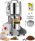 Electric Grain Grinder - Safety Enhanced Version 3600 watts - High-speed Spice and Herbal Grinder - Commercial-grade Ultra-fine Machine - Dry Grain Crusher - CE 110V (2500 grams swing type)