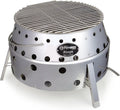 Portable camping grill - Stainless steel material - Charcoal mode - Outdoor type - Portable