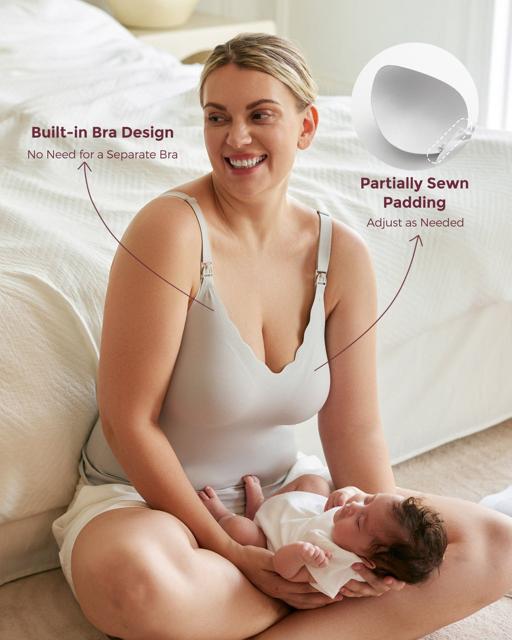 Maternity Nursing Tank Top