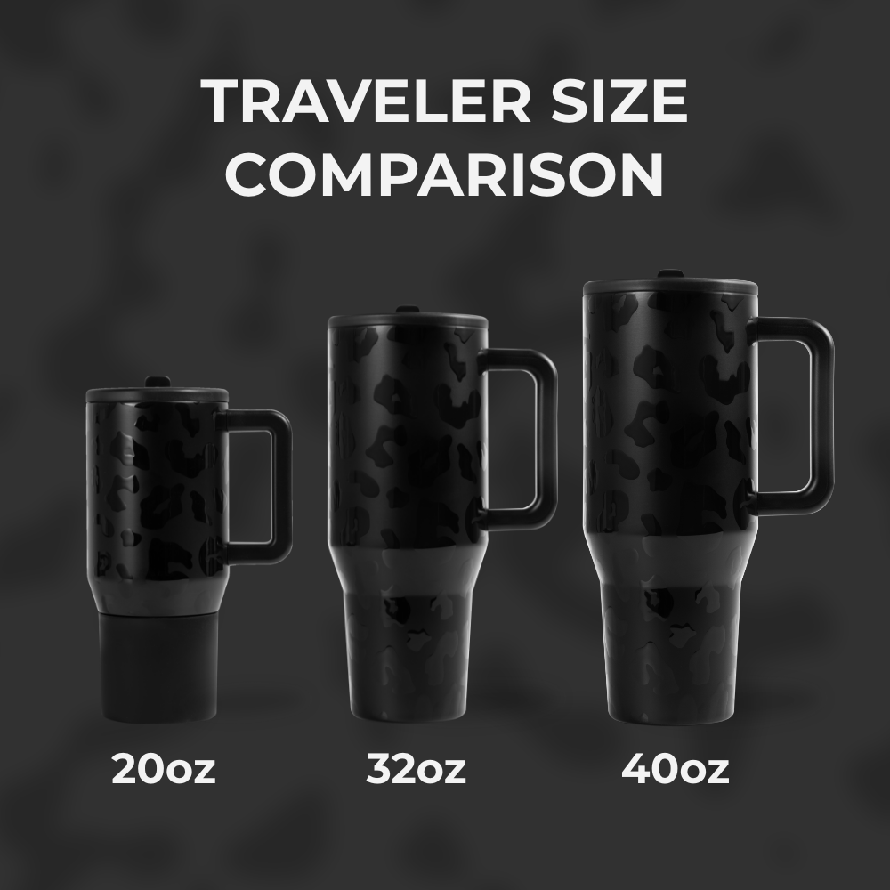 Black Leopard - Traveler (20oz) | B2VEBTPV