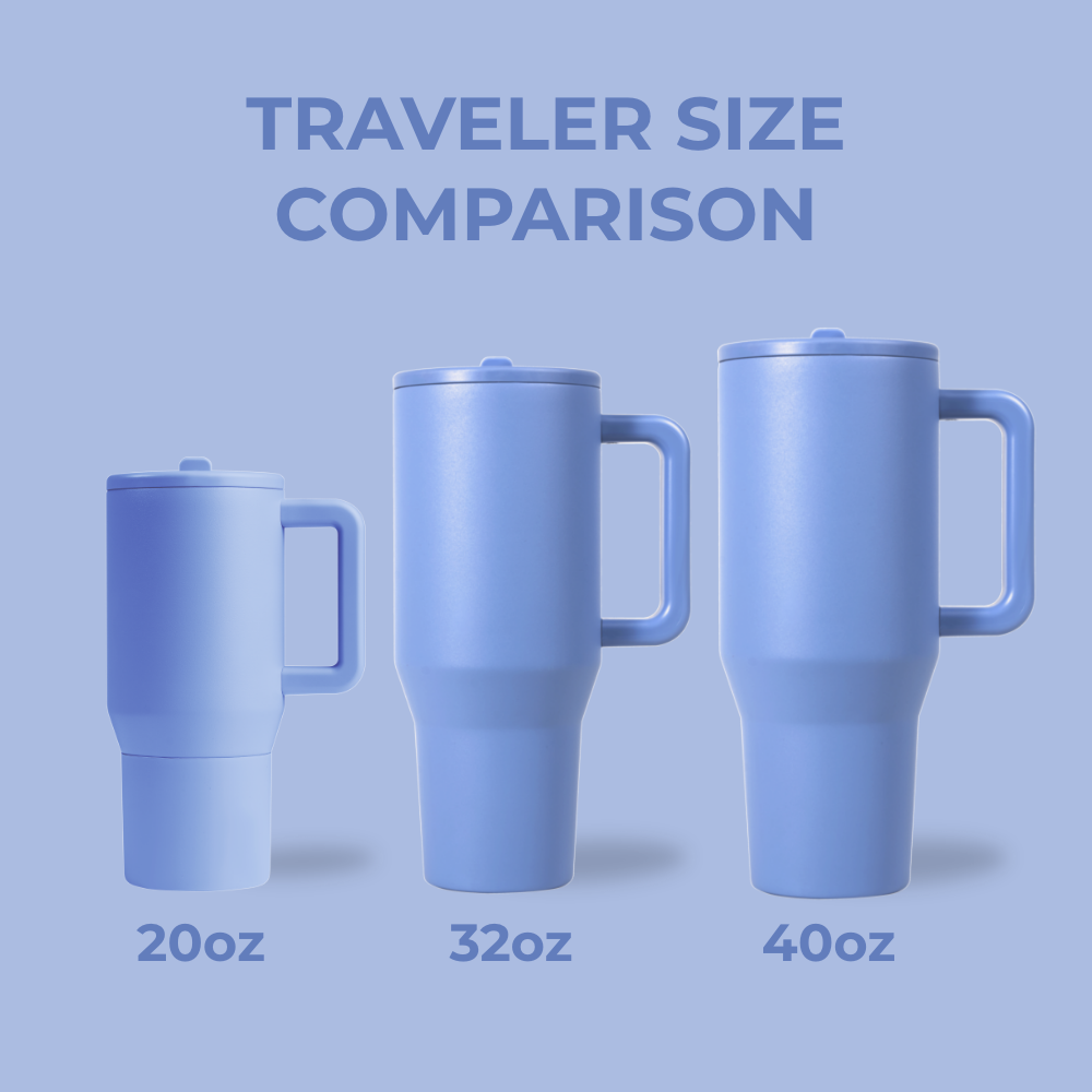 Light Blue - Traveler (32oz) | B2A9RU4C